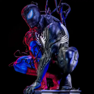 فیگور اورجینال اسپایدر من و ونوم نشسته Marvel Spiderman Venom Symbiote