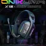 هدست سیمی گیمینگ اونیکوما Gaming Headset Onikumam X12