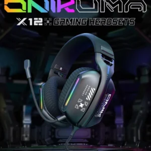 هدست سیمی گیمینگ اونیکوما Gaming Headset Onikumam X12