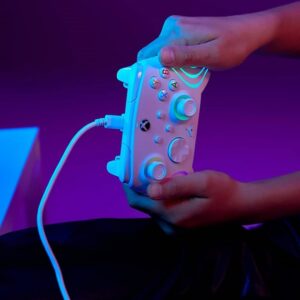 دسته بازی مخصوص XBOX مدل PDP طرح Afterglow Wave White