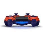 دسته بازی PS4 DUALSHOCK CUSTOM طرح Sunset Orange