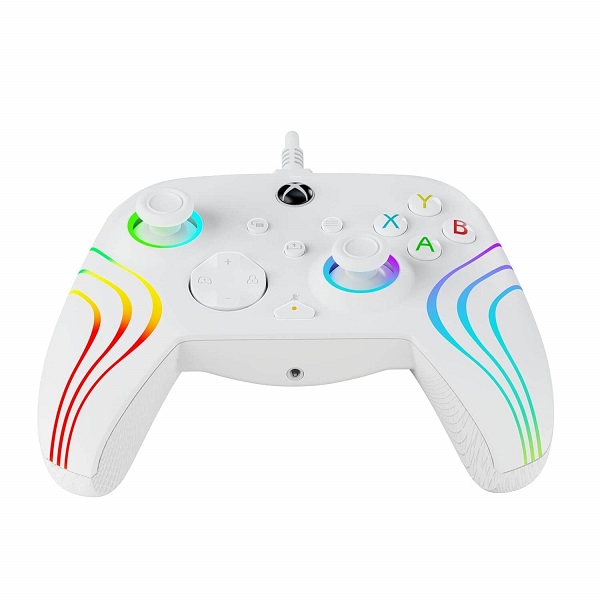 دسته بازی مخصوص XBOX مدل PDP طرح Afterglow Wave White