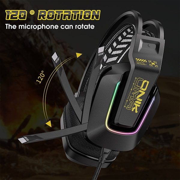 هدست سیمی گیمینگ اونیکوما Gaming Headset Onikumam X13