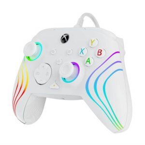 دسته بازی مخصوص XBOX PDP طرح Afterglow Wave White