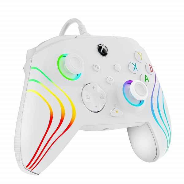 دسته بازی مخصوص XBOX PDP طرح Afterglow Wave White