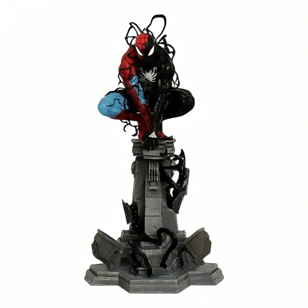 فیگور اورجینال اسپایدر من و ونوم نشسته Marvel Spiderman Venom Symbiote