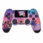 دسته بازی PS4 DUALSHOCK CUSTOM طرح GTA VI