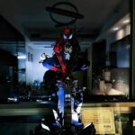 فیگور اورجینال اسپایدر من و ونوم نشسته Marvel Spiderman Venom Symbiote