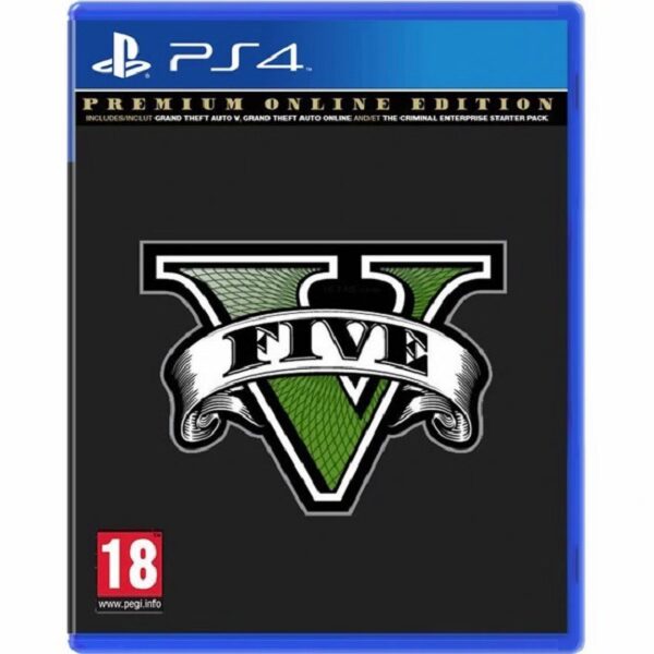 دیسک کارکرده بازی Grand Theft Auto V نسخه PS4