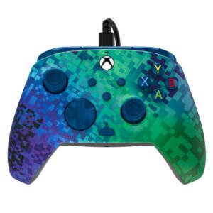 دسته بازی مخصوص XBOX PDP طرح Rematch Glitch Green