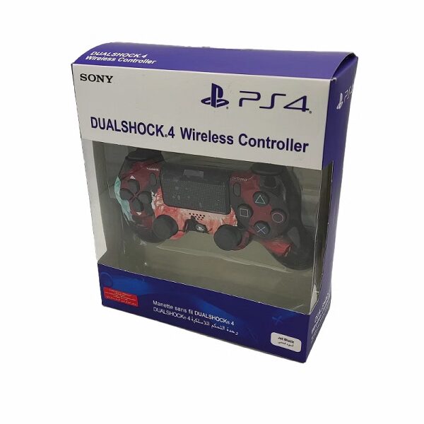 دسته بازی PS4 DUALSHOCK CUSTOM طرح گاد اف وار