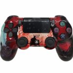 دسته بازی PS4 DUALSHOCK CUSTOM طرح بازی خدای جنگ