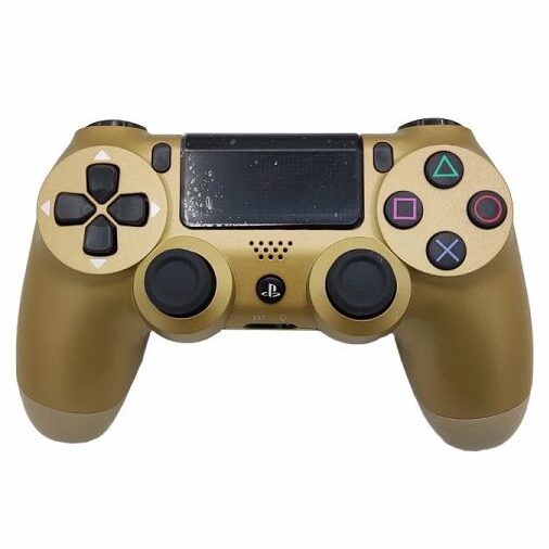 دسته بازی PS4 DUALSHOCK CUSTOM طرح طلایی