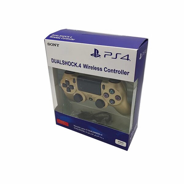دسته بازی PS4 DUALSHOCK CUSTOM طرح طلایی