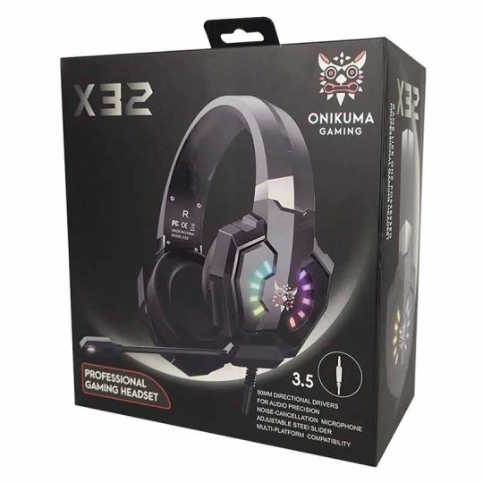 هدست سیمی گیمینگ اونیکوما Gaming Headset Onikumam X32