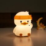 چراغ خواب طرح اردک بامزه Cute duck design bedside lamp