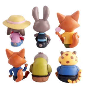 فیگور زوتوپیا ۶ عددی zootopia mini figures