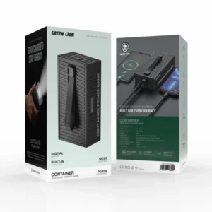 پاوربانک 22.5 وات گرین لاین Green Lion Container ظرفیت 30000 میلی آمپر