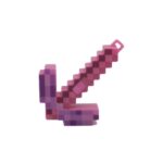 جاکلیدی کلنگ چراغ دار بنفش ماینکرفت Minecraft