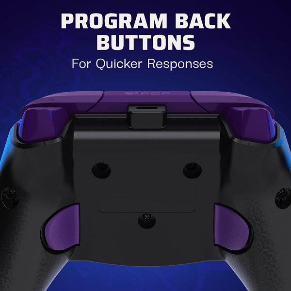 دسته بازی مخصوص XBOX PDP طرح Rematch Purple Fade