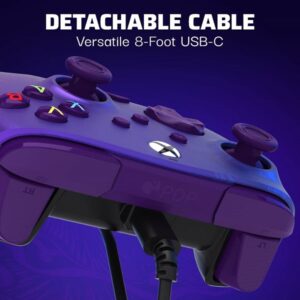 دسته بازی مخصوص XBOX PDP طرح Rematch Purple Fade