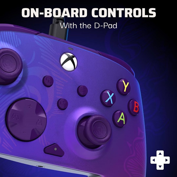 دسته بازی مخصوص XBOX PDP طرح Rematch Purple Fade