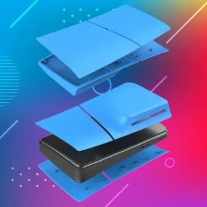فیس پلیت کنسول پلی استیشن 5 اسلیم استاندارد ابی PS5 SLIM STANDARD FACE PLATE