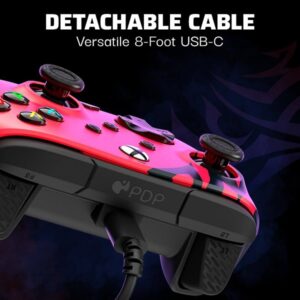 دسته بازی مخصوص XBOX PDP طرح Rematch Spirit Red