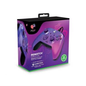 دسته بازی مخصوص XBOX PDP طرح Rematch Purple Fade