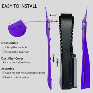 فیس پلیت کنسول پلی استیشن 5 فت استاندارد بنفش PS5 Fat STANDARD FACE PLATE
