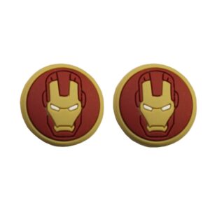 روکش آنالوگ دسته بازی بسته دو عددی طرح مرد آهنی Iron Man