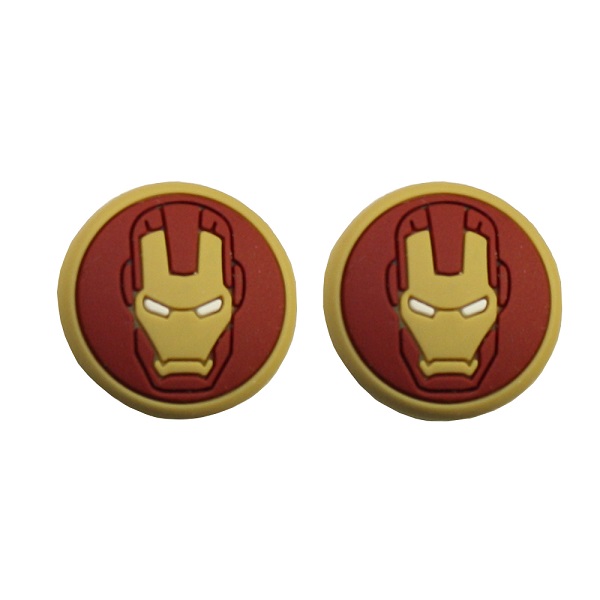 روکش آنالوگ دسته بازی بسته دو عددی طرح مرد آهنی Iron Man
