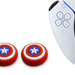 روکش آنالوگ دسته بازی بسته دو عددی کاپیتان آمریکا Captain America