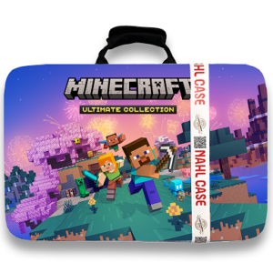 کیف دستی ps5 اسلیم استاندارد نهل طرح Mincraft