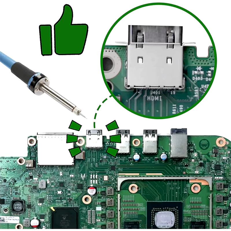 سوکت HDMI کنسول بازی Xbox Series S وXbox Series X