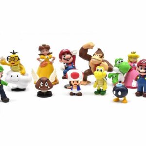 ست 18 عددی فیگور سوپر ماریو Mario