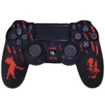 کاور دسته برای PS4 طرح GOD OF WAR قرمز مشکی